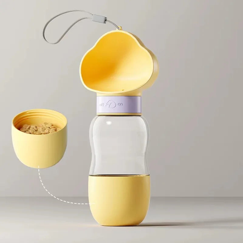 Gourde NAPO Jaune avec bol Gourde