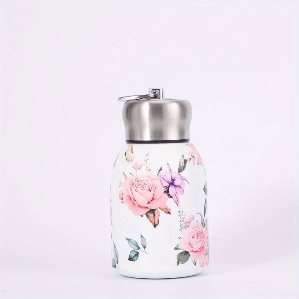Gourde Nila au design floral délicat, petit format 300 ml