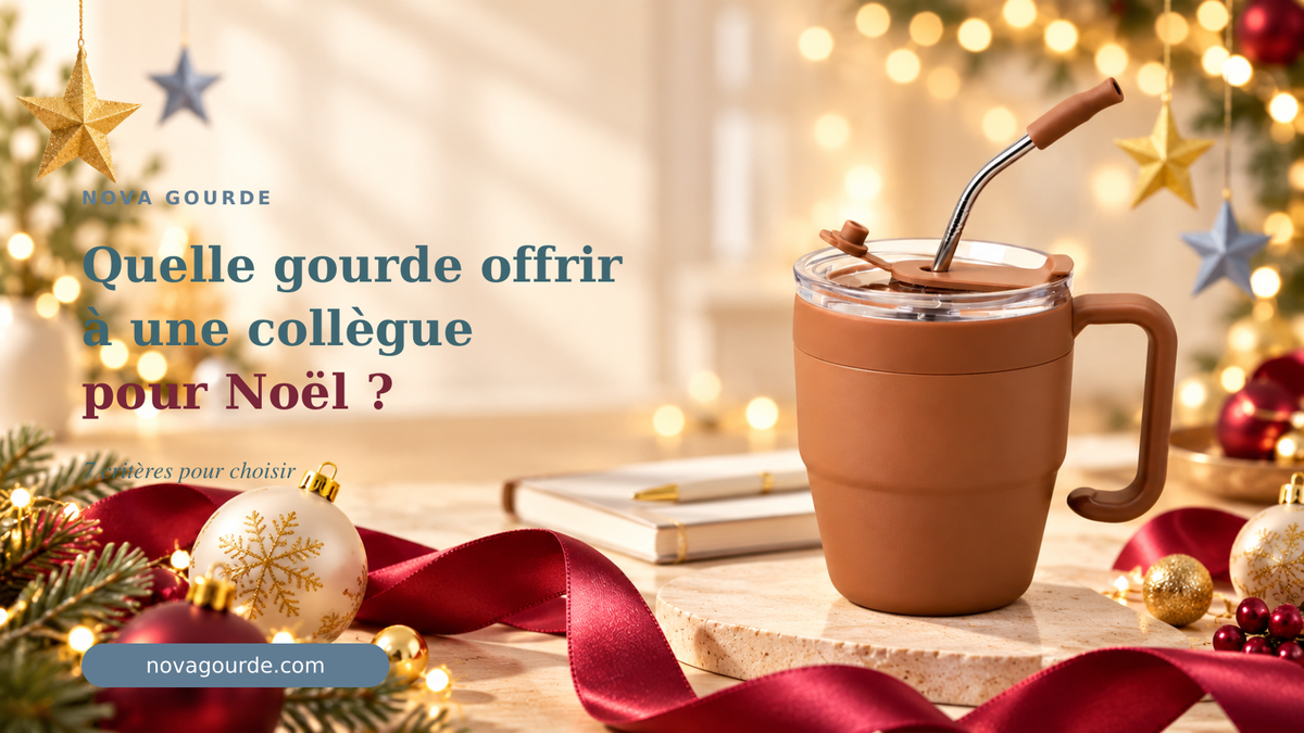 Quelle gourde offrir à une collègue pour Noël ?