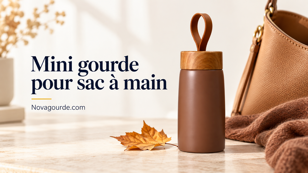 Mini gourde pour sac à main : le guide pour bien choisir