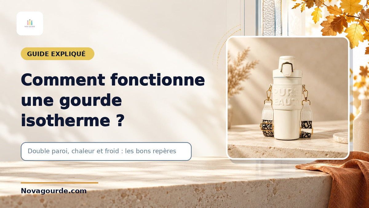 Comment fonctionne une gourde isotherme ?
