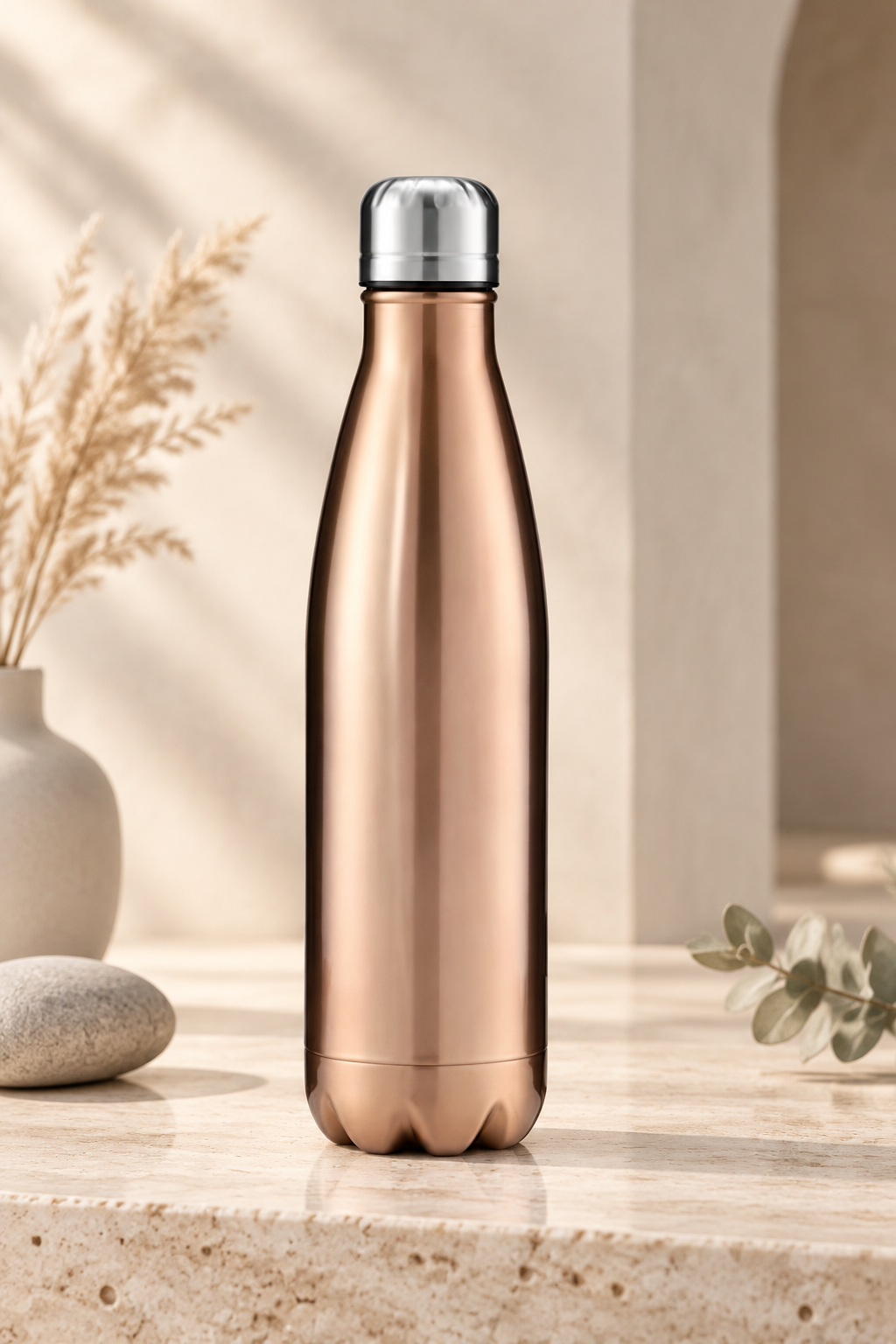Gourde inox isotherme SILO – 350 ml à 1 L