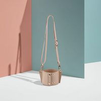 Porte-gourde bandoulière ALIA – Effet cuir réglable
