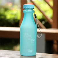 550ML BPA Free Drinkware Leak proof Plastic Portable Kettle Non breakable Soda Bottle Sealed Water Cup Beverage Water
