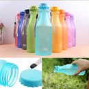 550ML BPA Free Drinkware Leak proof Plastic Portable Kettle Non breakable Soda Bottle Sealed Water Cup Beverage Water