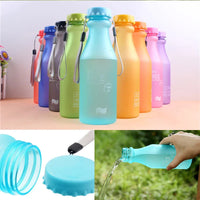 550ML BPA Free Drinkware Leak proof Plastic Portable Kettle Non breakable Soda Bottle Sealed Water Cup Beverage Water