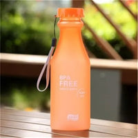 550ML BPA Free Drinkware Leak proof Plastic Portable Kettle Non breakable Soda Bottle Sealed Water Cup Beverage Water