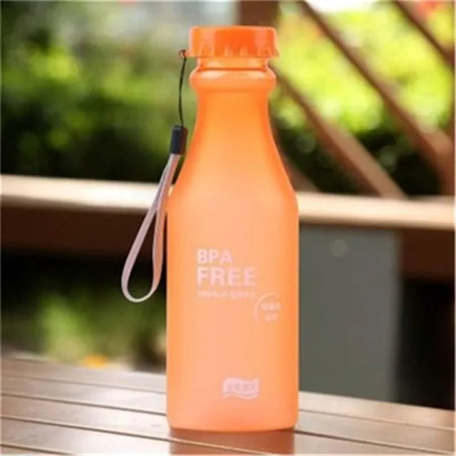 550ML BPA Free Drinkware Leak proof Plastic Portable Kettle Non breakable Soda Bottle Sealed Water Cup Beverage Water