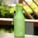 550ML BPA Free Drinkware Leak proof Plastic Portable Kettle Non breakable Soda Bottle Sealed Water Cup Beverage Water