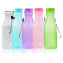 550ML BPA Free Drinkware Leak proof Plastic Portable Kettle Non breakable Soda Bottle Sealed Water Cup Beverage Water