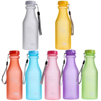 550ML BPA Free Drinkware Leak proof Plastic Portable Kettle Non breakable Soda Bottle Sealed Water Cup Beverage Water