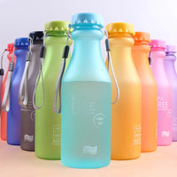 550ML BPA Free Drinkware Leak proof Plastic Portable Kettle Non breakable Soda Bottle Sealed Water Cup Beverage Water
