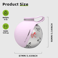 Gourde pour chien en silicone et acier inoxydable – Mignonne, pratique et idéale pour toutes vos sorties