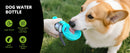 Gourde pour chien en silicone et acier inoxydable – Mignonne, pratique et idéale pour toutes vos sorties