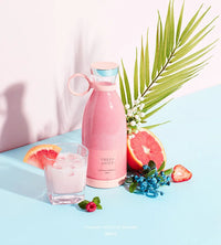 Presse-agrumes Électrique Portatif, Mini Presse-agrumes USB, Extracteur de Jus de Fruits, Milk-shake, Appareil Multifonction, Aliments