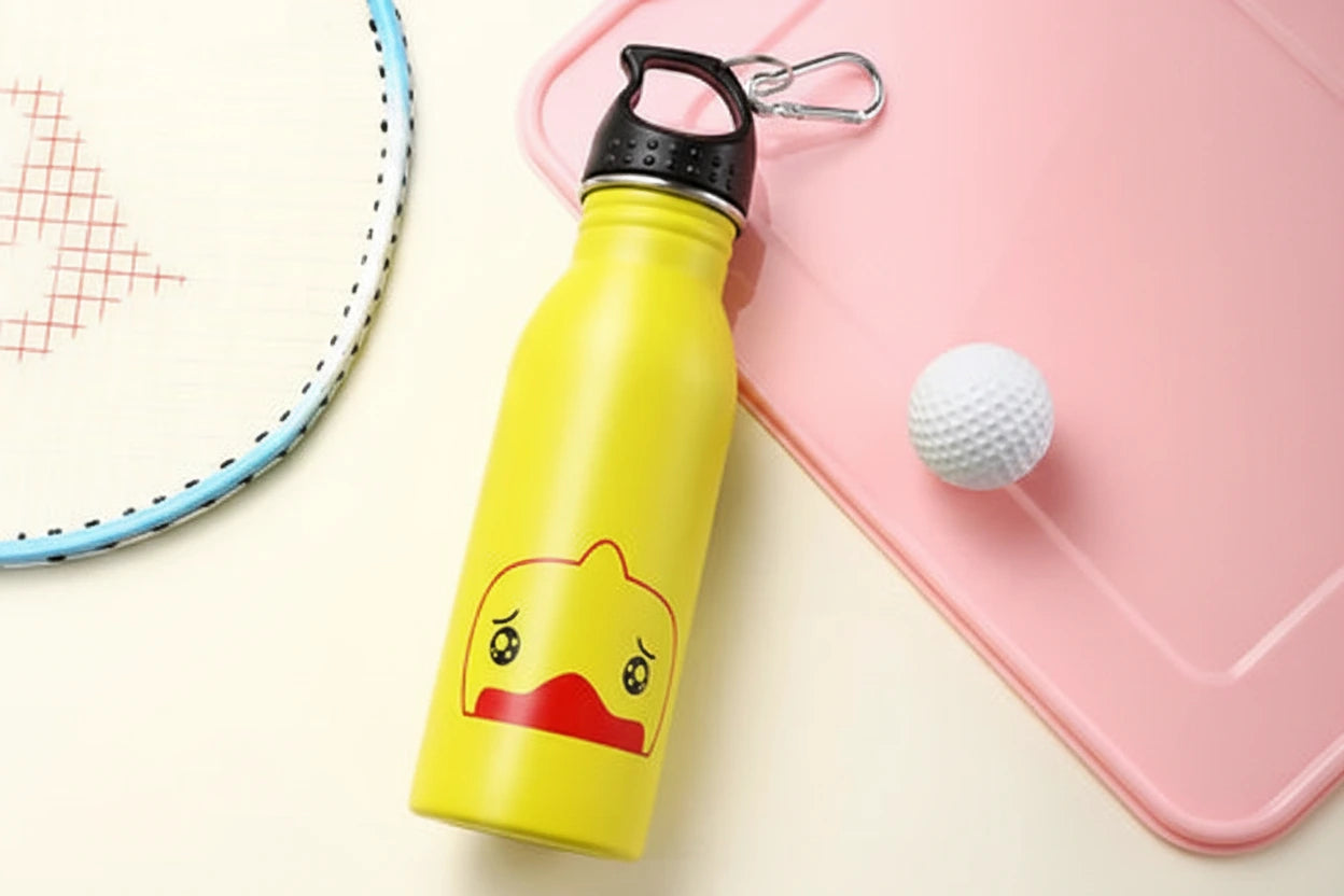 Gourde Enfant Inox 500 ml – 8 Coloris | Idée Cadeau Noël, Anniversaire & Rentrée