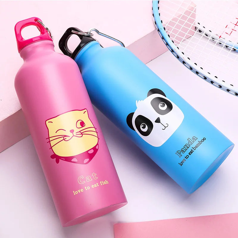 Gourde Enfant Inox 500 ml – 8 Coloris | Idée Cadeau Noël, Anniversaire & Rentrée