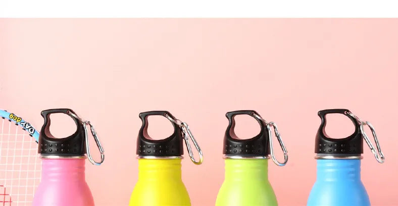 Gourde Enfant Inox 500 ml – 8 Coloris | Idée Cadeau Noël, Anniversaire & Rentrée