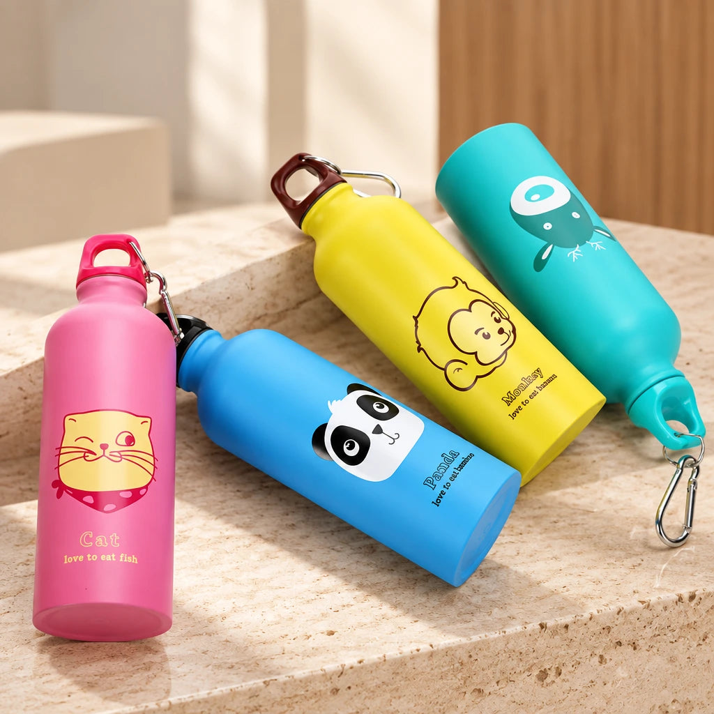 Gourde enfant inox 500 ml LOUP – 8 coloris