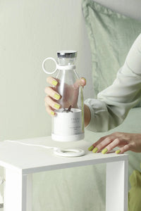 Presse-agrumes Électrique Portatif, Mini Presse-agrumes USB, Extracteur de Jus de Fruits, Milk-shake, Appareil Multifonction, Aliments