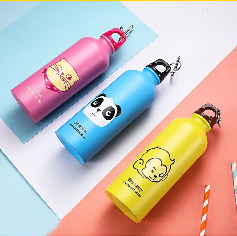 Gourde Enfant Inox 500 ml – 8 Coloris | Idée Cadeau Noël, Anniversaire & Rentrée
