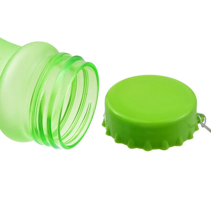 550ML BPA Free Drinkware Leak proof Plastic Portable Kettle Non breakable Soda Bottle Sealed Water Cup Beverage Water