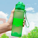 Gourde Shaker Protéines ZORRI – Sans BPA, Écologique, pour Fitness, Musculation, Randonnée et Sport