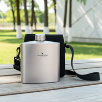Gourde en titane JUNE – 1,4 L pour randonnée et bivouac