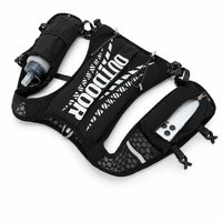 Gilet hydratation running VEXA – vue produit 15 – Nova Gourde