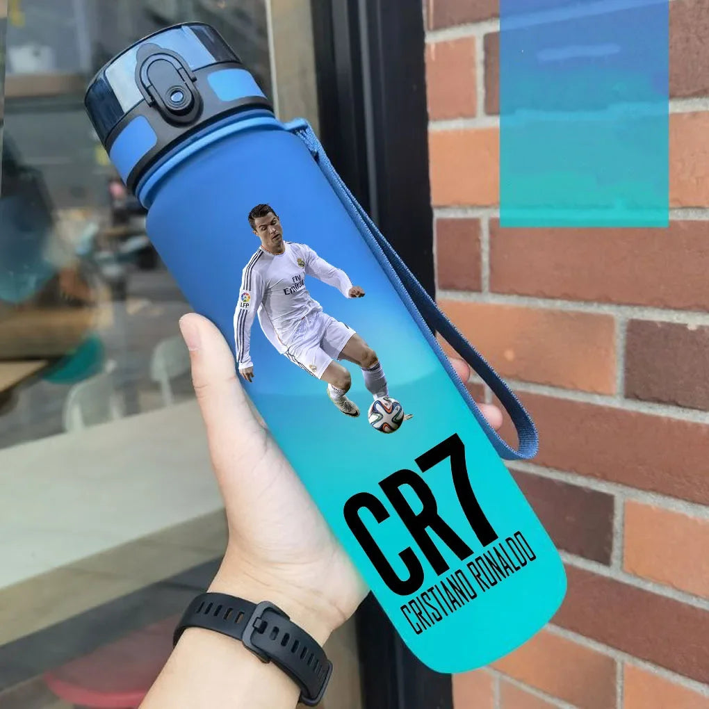 Gourde CR7 Cristiano Ronaldo 750 ml | Différents Coloris | Idée Cadeau Noël, Anniversaire & Rentrée Scolaire