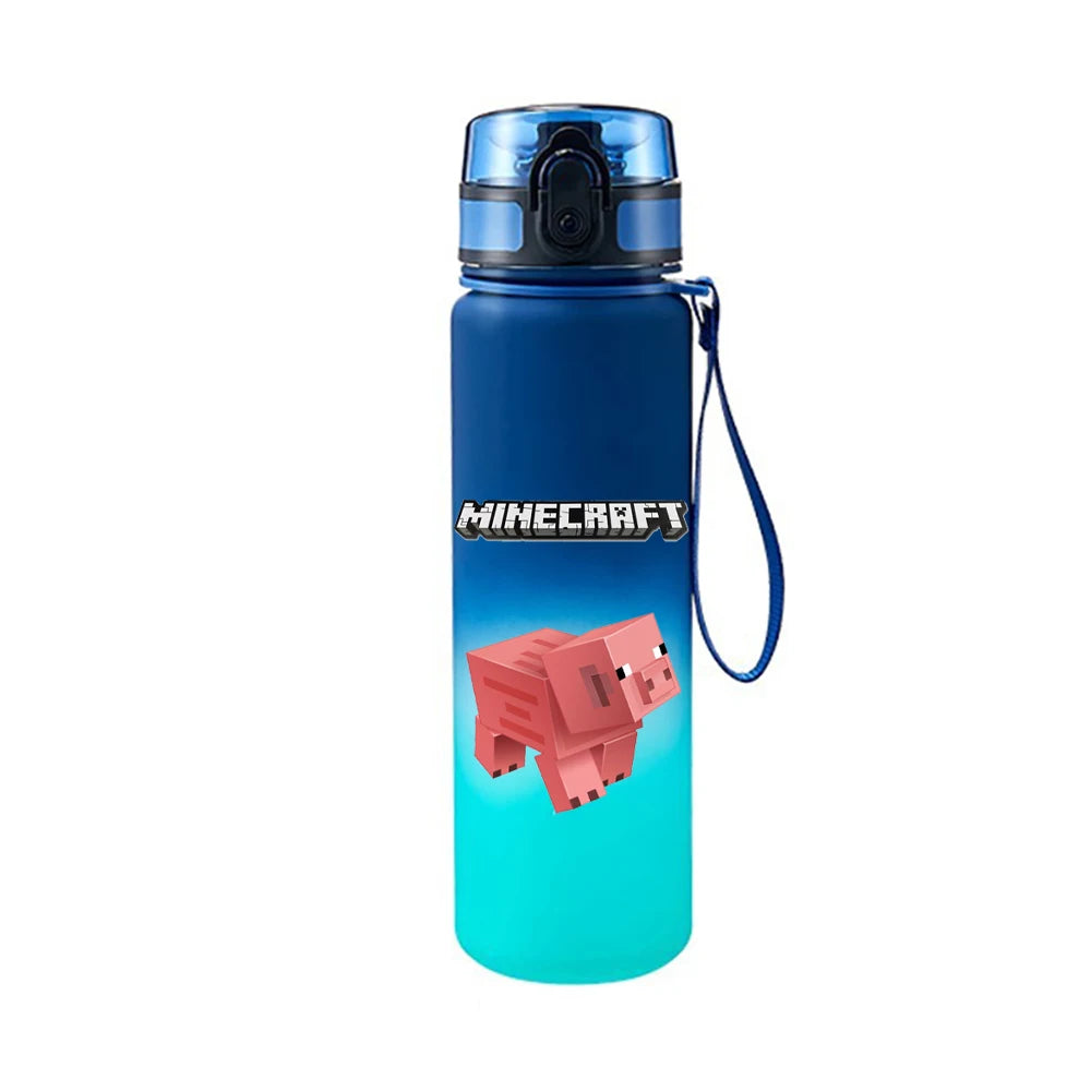 Gourde Minecraft® 650 ml Enfant & Ado | Idée Cadeau Noël, Anniversaire & Rentrée Scolaire