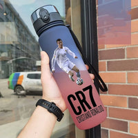Gourde CR7 Cristiano Ronaldo 750 ml | Différents Coloris | Idée Cadeau Noël, Anniversaire & Rentrée Scolaire