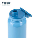 Bouteille isotherme TYESO pour voiture, gourde isolée, gobelet à eau pour les sports de plein air, les voyages, flacons sous vide, tasse thermique en acier inoxydable