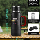 Gourde Thermos avec Gobelet Intégré – Multi-Capacité pour Sport, Randonnée, Camping et Van Life
