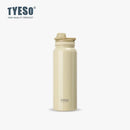 Bouteille isotherme TYESO pour voiture, gourde isolée, gobelet à eau pour les sports de plein air, les voyages, flacons sous vide, tasse thermique en acier inoxydable