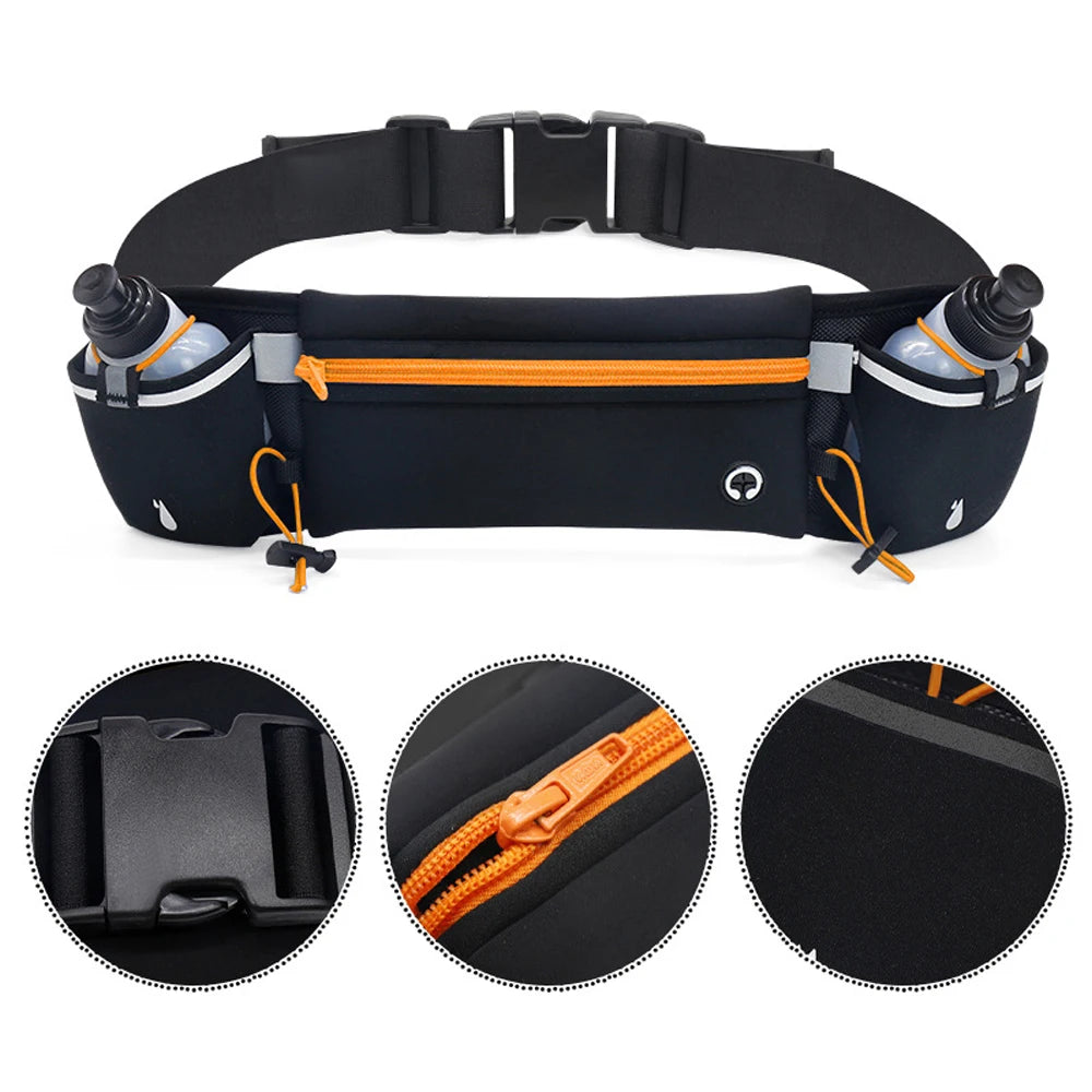 Ceinture hydratation running ZYLO – vue produit 13 – Nova Gourde
