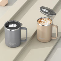 Gourde Thermos 500 ml avec Poignée – Café, Thé & Matcha | Idée Cadeau Homme Noël & Anniversaire