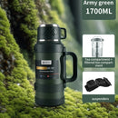 Gourde Thermos avec Gobelet Intégré – Multi-Capacité pour Sport, Randonnée, Camping et Van Life