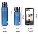 Bouteille d'Eau Portable Sans BPA, de Haute Qualité, pour Randonnée, 400ml, 560ml