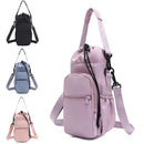 Sac de bouteille d'eau Portable avec sangle réglable, tasses thermiques, housse de protection isolée, poche pour téléphone, sac de voyage pour Sports de plein air