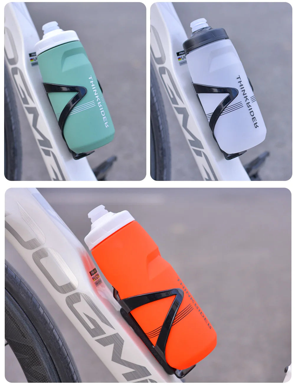 Gourde Sport & Cycliste 620 ml / 750 ml – Bouteille Réutilisable Multi Coloris