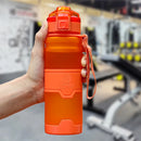 Gourde Shaker Protéines ZORRI – Sans BPA, Écologique, pour Fitness, Musculation, Randonnée et Sport