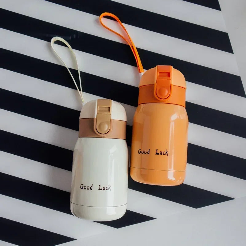 Mini tasse Thermos 200ml/360ml, tasse de poche en acier inoxydable, tasse à café thermique, flacon sous vide, bouteille d'eau chaude isolée, cadeau pour enfants