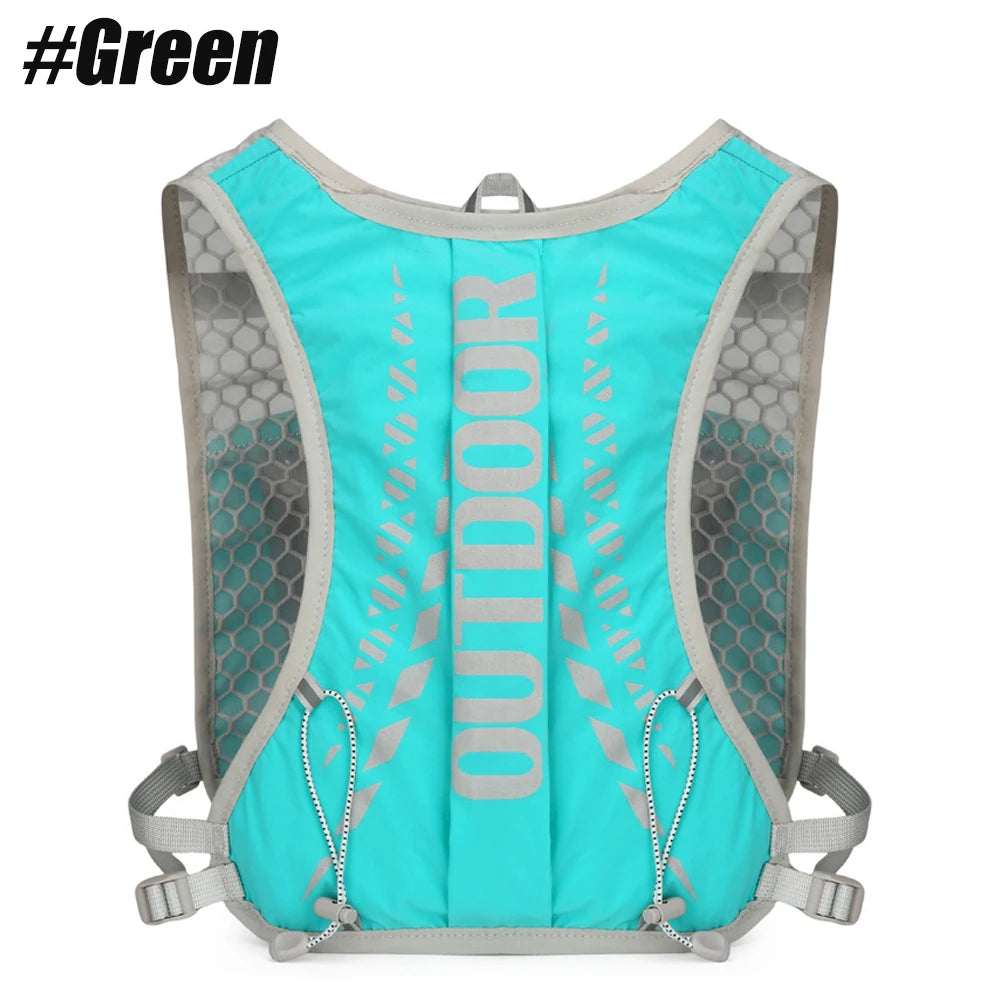 Gilet hydratation running VEXA – vue produit 30 – Nova Gourde