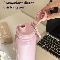 Bouteille isotherme TYESO pour voiture, gourde isolée, gobelet à eau pour les sports de plein air, les voyages, flacons sous vide, tasse thermique en acier inoxydable