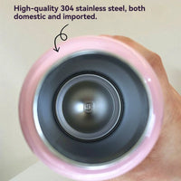Bouteille isotherme TYESO pour voiture, gourde isolée, gobelet à eau pour les sports de plein air, les voyages, flacons sous vide, tasse thermique en acier inoxydable