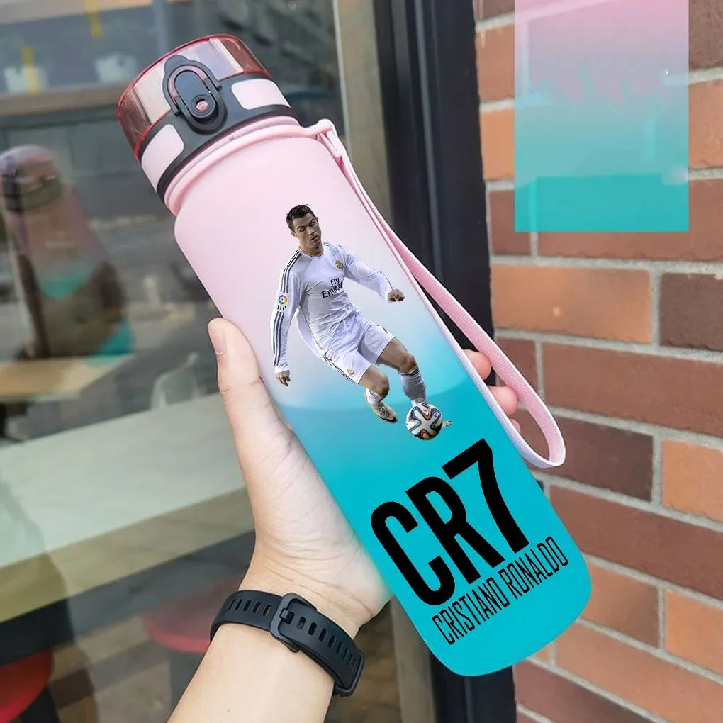 Gourde CR7 Cristiano Ronaldo 750 ml | Différents Coloris | Idée Cadeau Noël, Anniversaire & Rentrée Scolaire