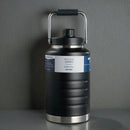 Gourde XXL Isotherme 2L – Grande Capacité en Acier Inoxydable pour Randonnée, Camping, Van Life & Sport