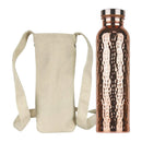 Bouteille d'eau en cuivre isolée anti-fuite, tasse Portable étanche de 800ml pour salle de sport, Camping, voyage, travail d'hydratation