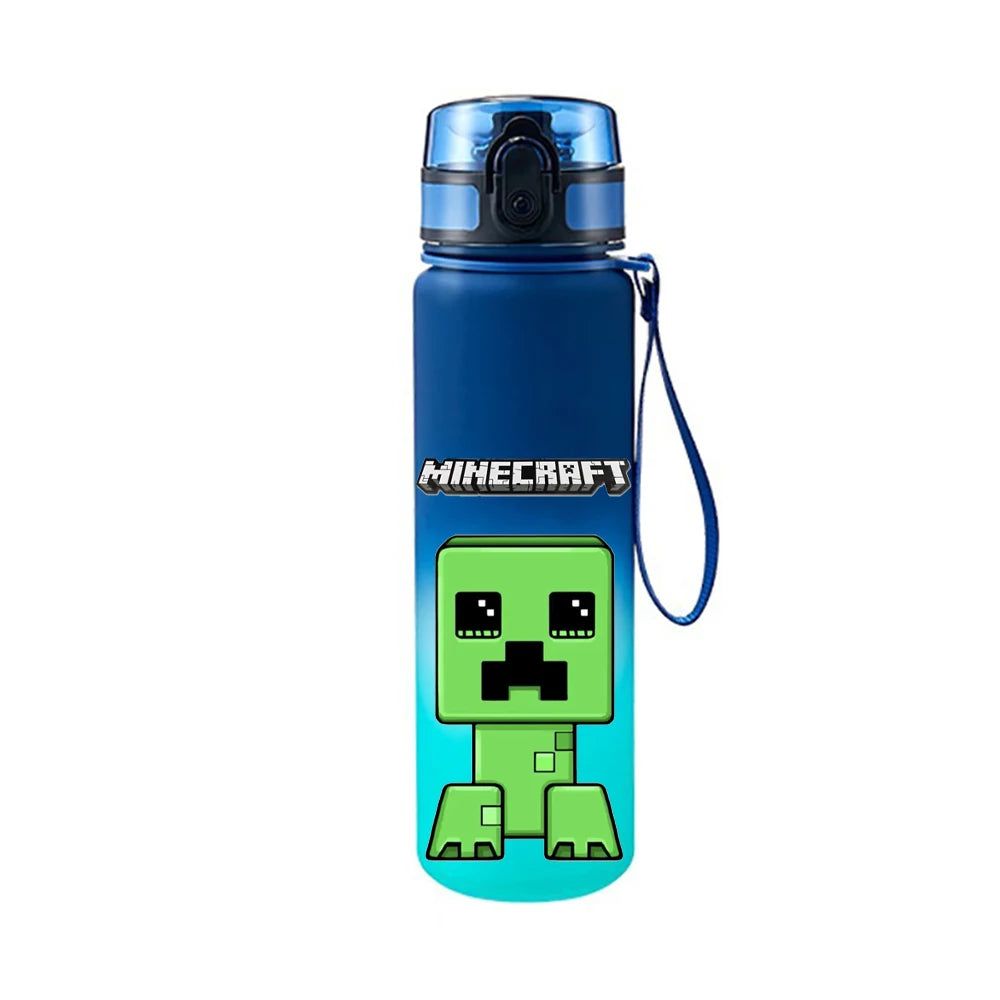 Gourde Minecraft® 650 ml Enfant & Ado | Idée Cadeau Noël, Anniversaire & Rentrée Scolaire